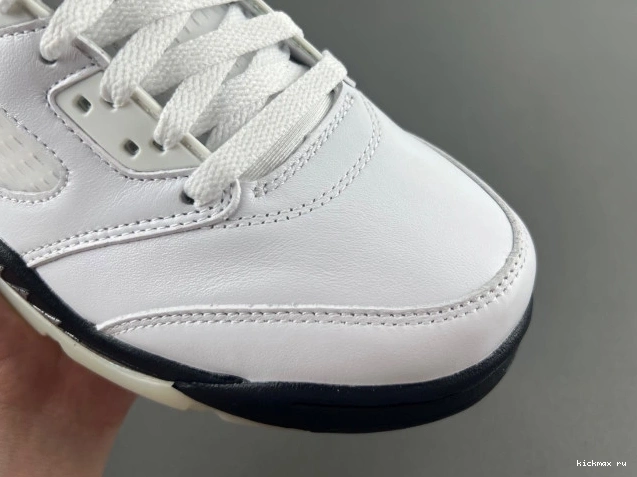 Rep MAX AIR DD0587-110 5 RETRO JORDAN BLACK' 'WHITE 0824